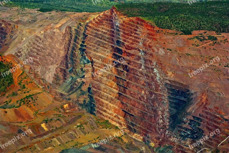 Diamond Mine Mining Industry Excavation Minerals