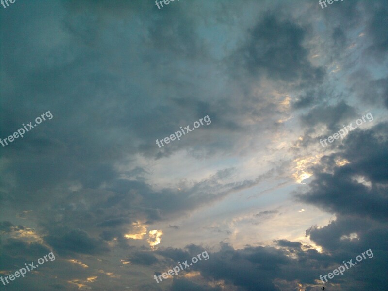 Texas Afternoon Sky Free Photos