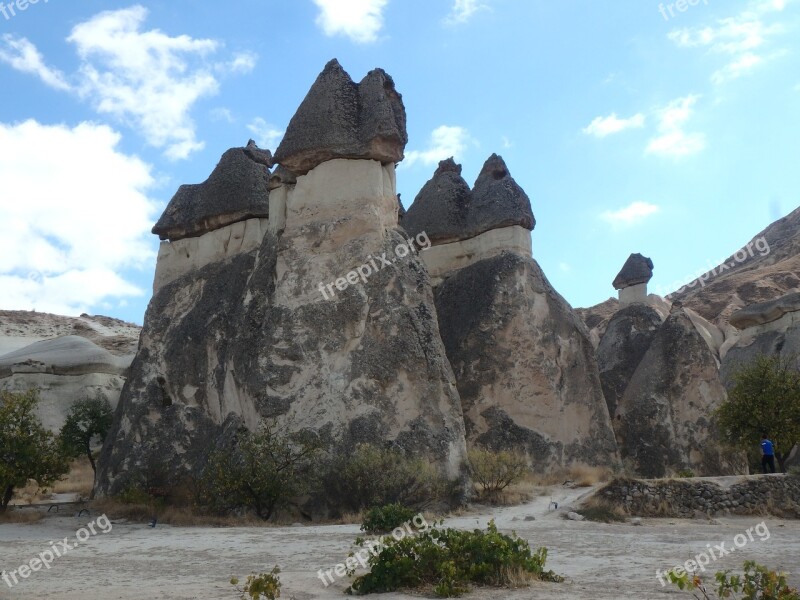 Sandstone Cappadocia Turkey Free Photos