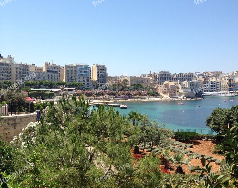 Malta View Sea Island Free Photos