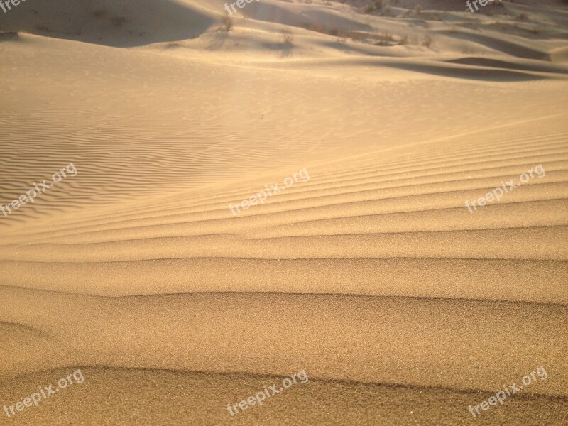 Desert India Nature Sky Background Dunes