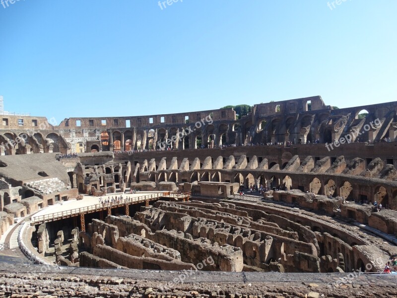 Colosseum Achievement Italy Rome Ruin