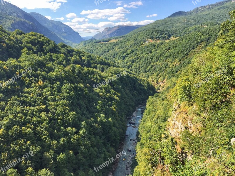 Outlook Gorge Nature National Park Deep