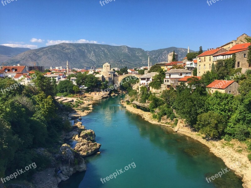 Outlook River City Bridge Bosnia