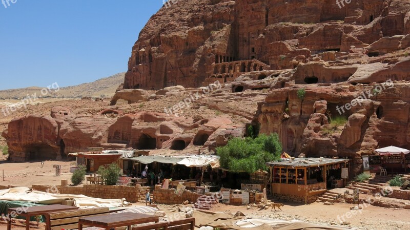 Cafe Petra Jordan Ancient Arabian