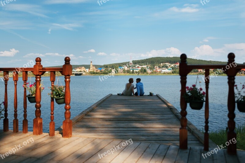 Love Tenderness Wedding Happiness Sweethearts