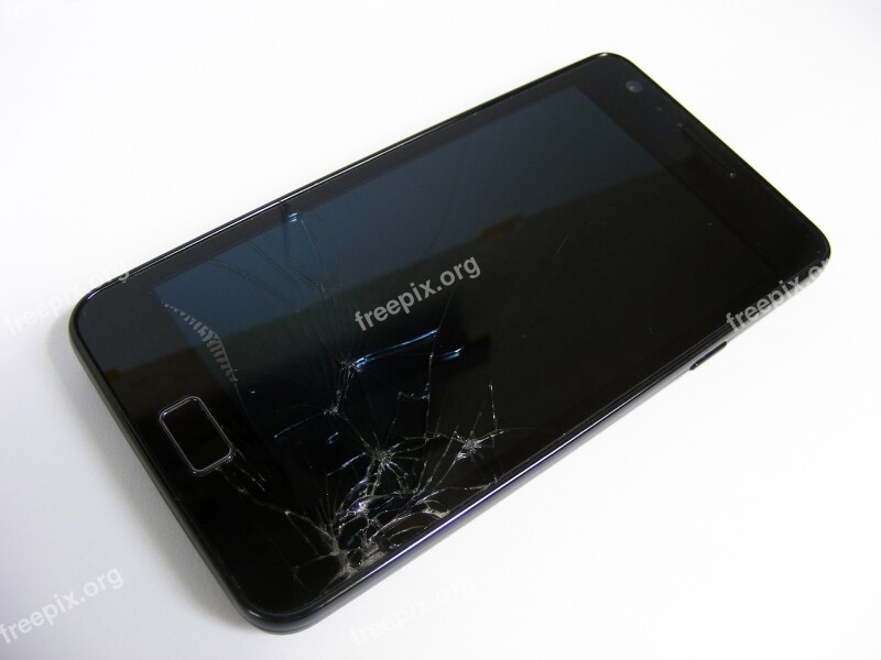 Smartphone Broken Repair Broken Glass Screen