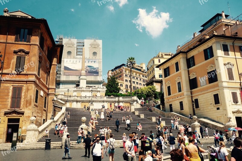 Rome Tourist Place Landmark Sightseeing Famous