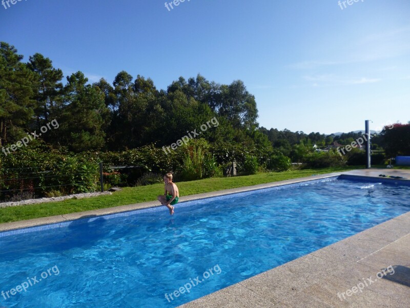 Child Swimming Pool Swimming Pools Water Summer