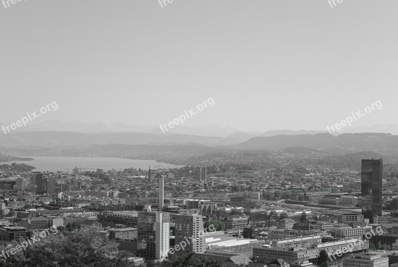 Zurich City Switzerland Lake Zurich Prime Tower