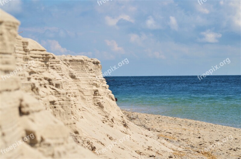 Summer Beach Sylt Beach Water North Sea