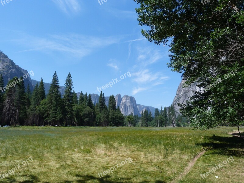 Park Yosemite Usa California Free Photos