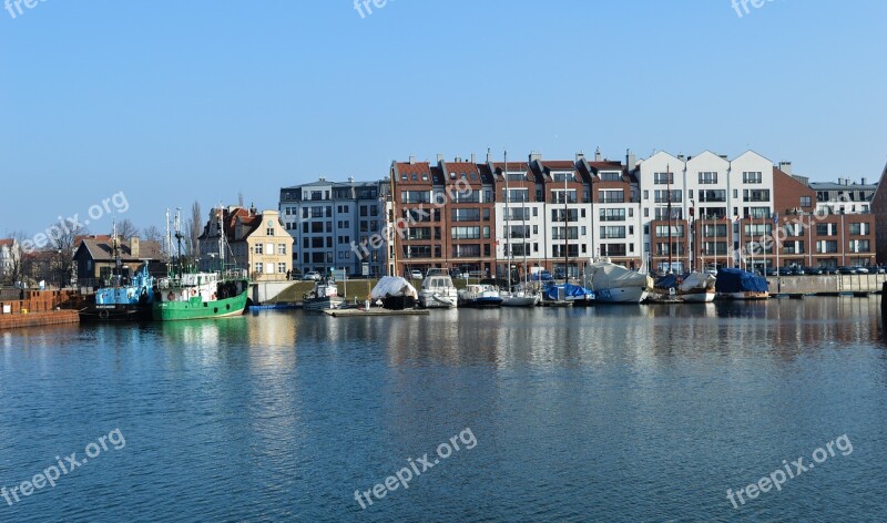 River Boat Water City Poland