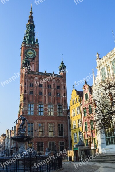 Town Hall City Town Architecture Europe