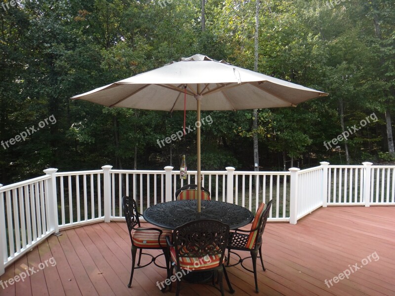 Deck Furniture Exterior House Porch