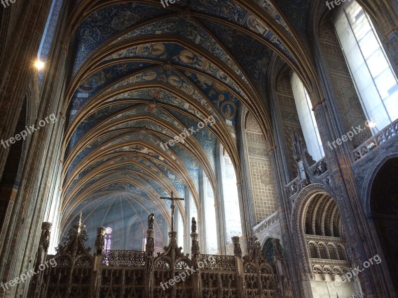 Church Cathedral Light Choir Albi