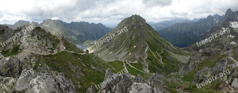 Mountains Tatry The High Tatras Landscape Poland