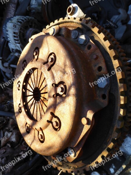 Metal Rust Hubcap Metal Rust Demolition