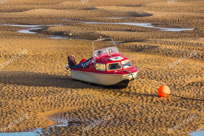 Ship Low Tide Sea Wells Free Photos