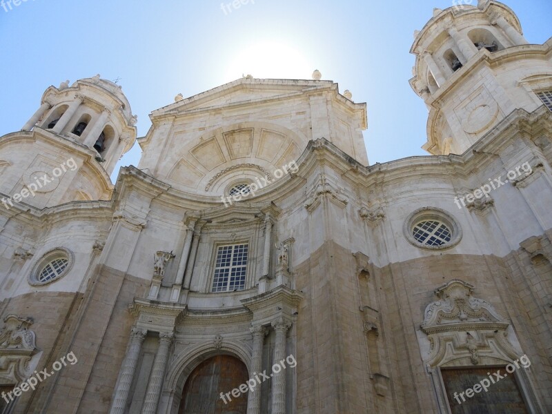 Cadiz Spain Cathedral Andalusia Andalucia