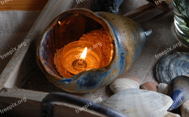 Candle Deco Apartment Decorated Table Decoration