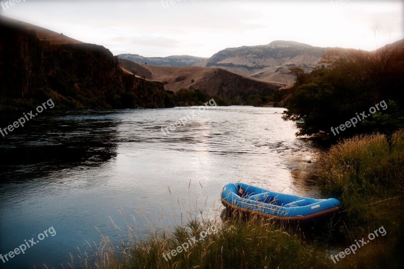 River Boat Raft Nature Fun