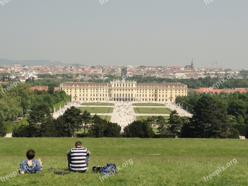 Vienna Palace Empress Sisi Construction Monument