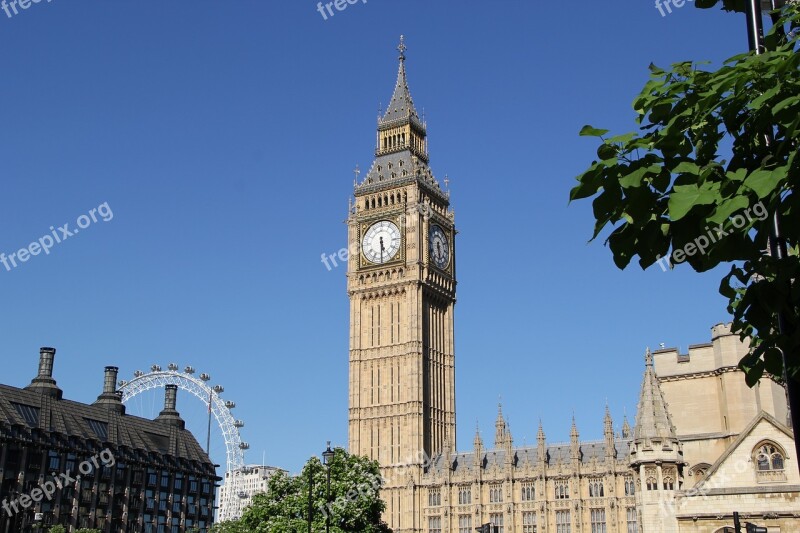 Big Ben Clock England London Ben