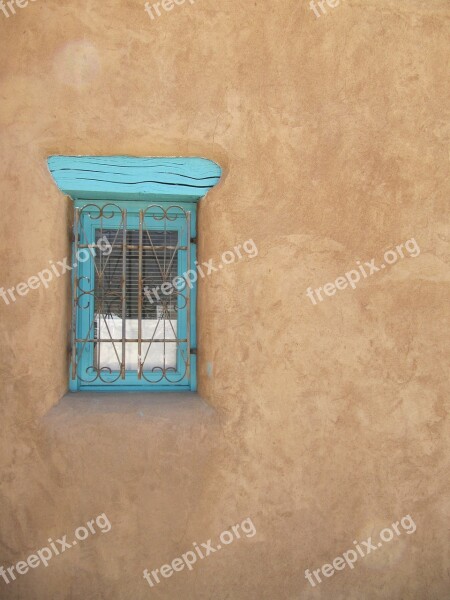 New Mexico Adobe Southwest House Pueblo