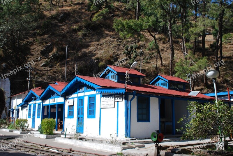 Shimla India Rail Station Landscape Building