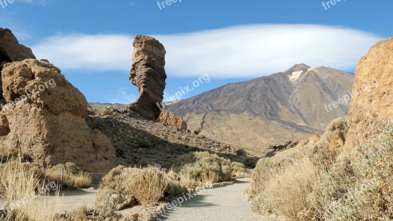 Mount Teide Volcano Teide Tenerife El Teide