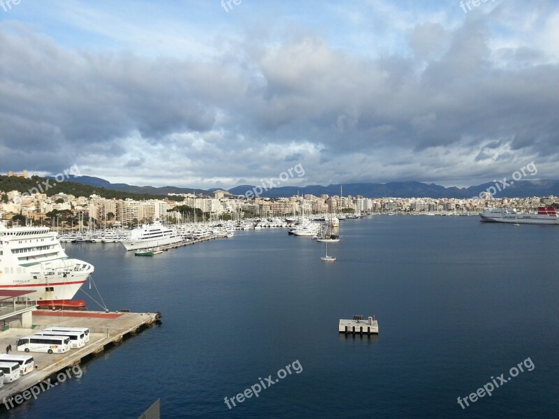 Palma De Mallorca Palma Mallorca City Mediterranean