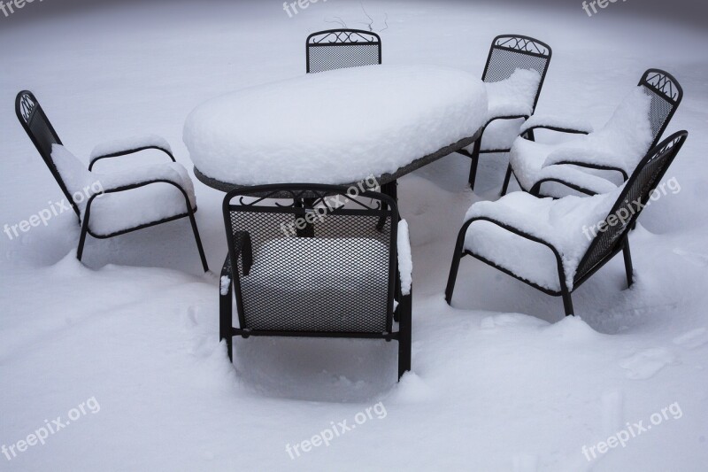 Winter White Chair Garden Garden Chair