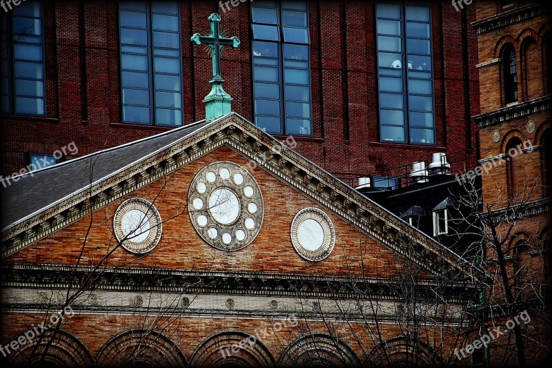 Church Urban Religious Monuments Cathedral Building