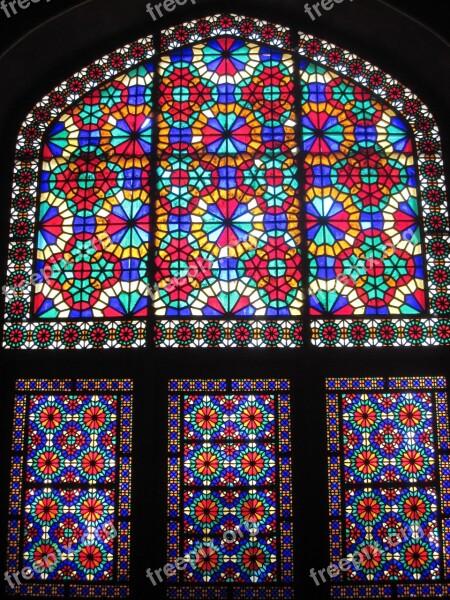 Yazd Windows Persian Iran Travel