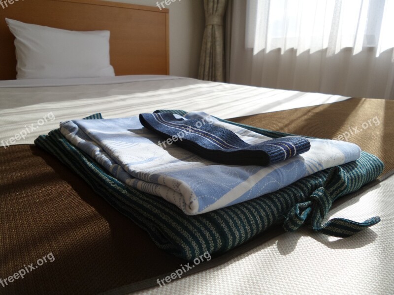 Kimono Set Hotel Hospitality Japan