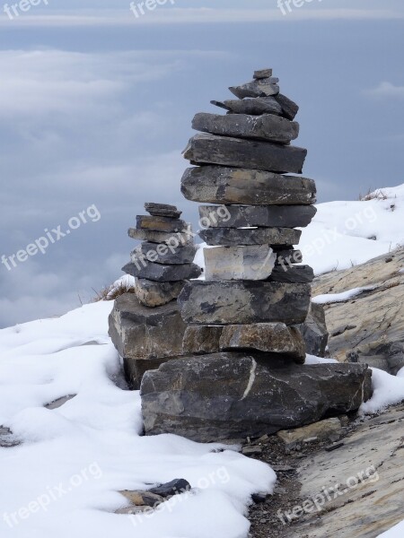 Stones Building Artwork Piled Up Free Photos