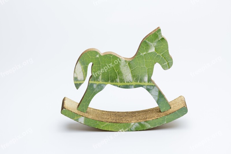 Rocking Horse Decorative Fantasy Toy Decoration