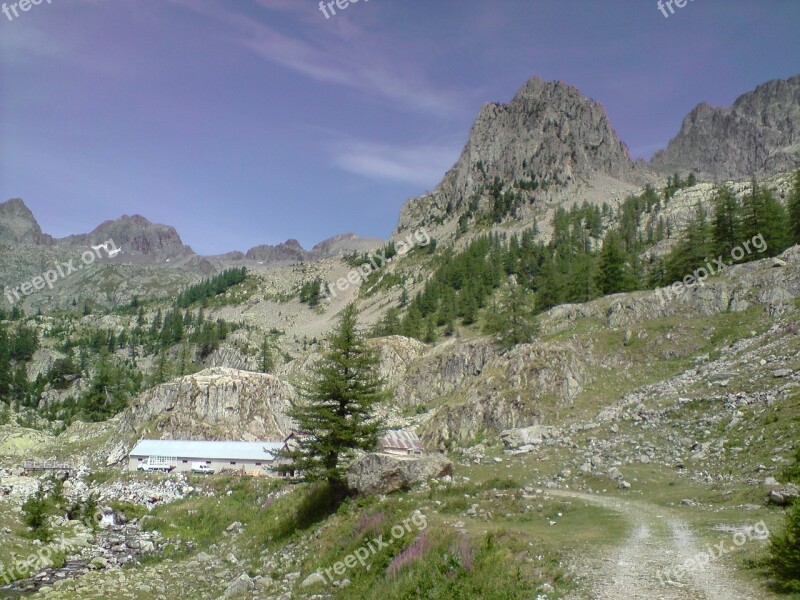 Mountain Mercantour Hiking Alps Free Photos