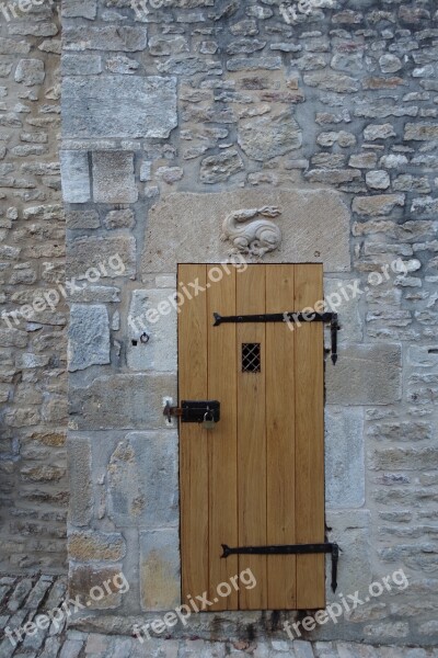 Door Wall Pierre France Village