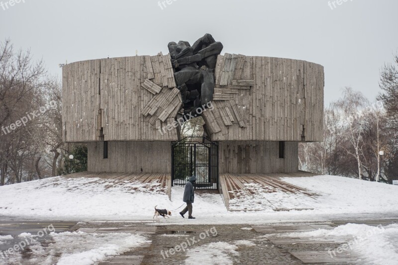 Monument Comunism Old Architecture Landmark