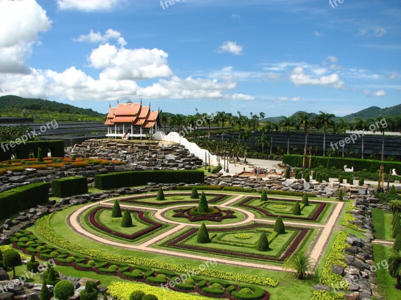 Nong Nooch Tropical Botanical Garden Thailand Free Photos