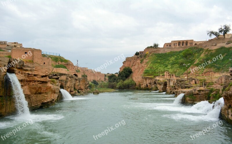 Nikon 5200d Ancient Waterfalls In Khuzestan Iran Free Photos