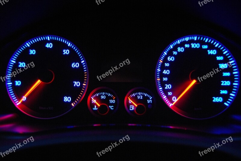 Auto Speedometer Tachometer Dashboard Free Photos