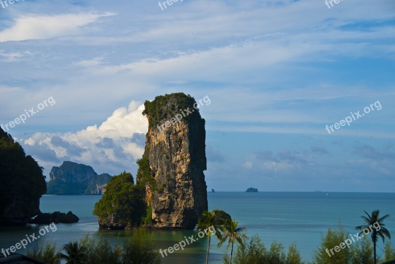 Asia Thailand Travel Beach Krabi