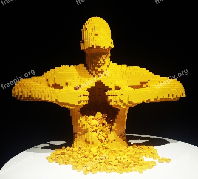 Art View Nathan Sawaya Lego Bricks