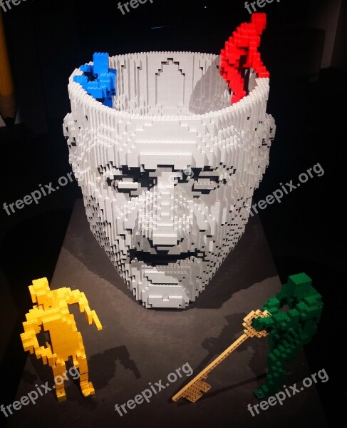 Art View Nathan Sawaya Lego Bricks