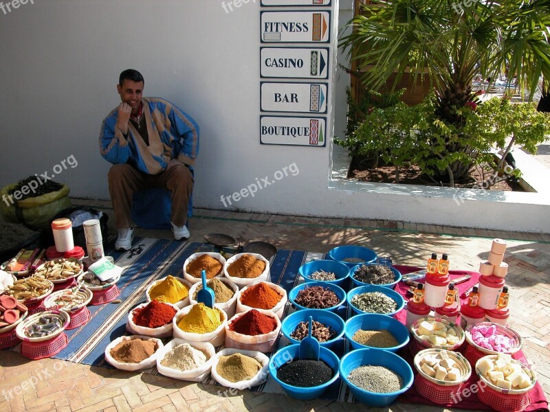 Agadir Spices Morocco Free Photos