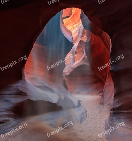 Antolope Canyon Az Usa Free Photos