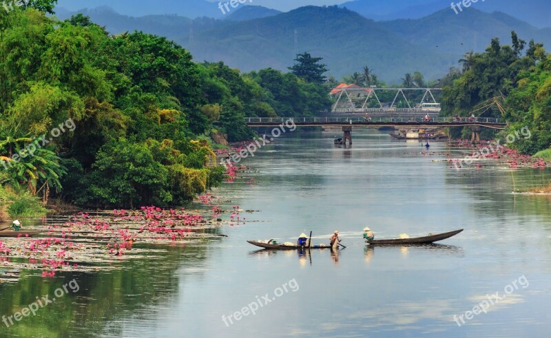 Huong River Hue Vienam Free Photos